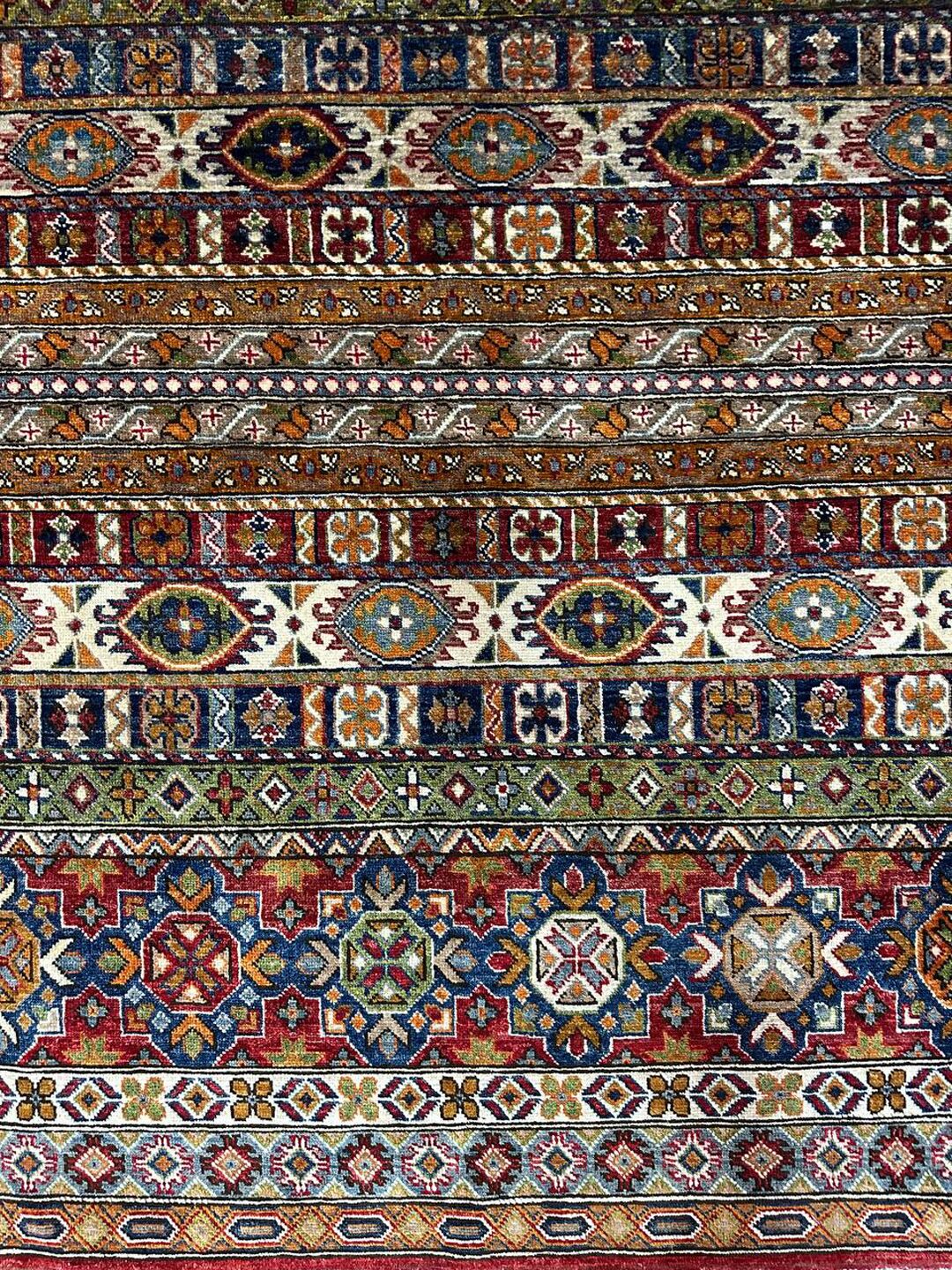1.9×1.2 M Afghan Super Kazak Rug
