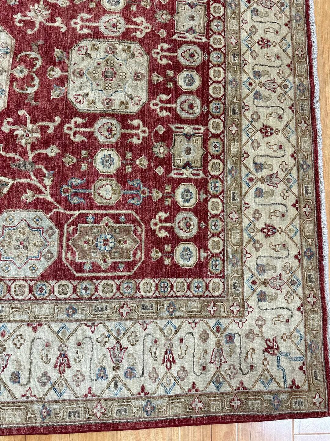 2.4 x 1.7 M Afghan Super Chobi Rug - Image 7