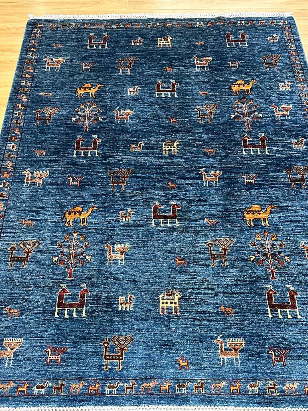 2×1.5 M Afghan Super Kazak Rug - Image 5