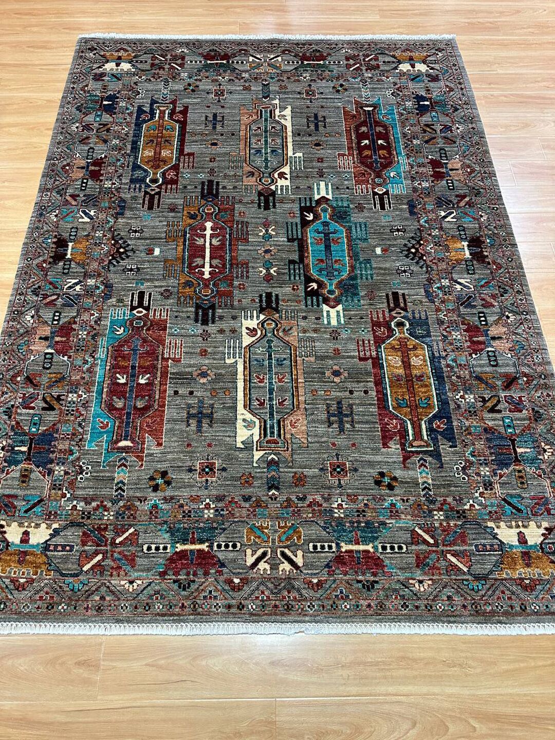 2.65 x 1.72 M Afghan Super Chobi Rug - Image 2