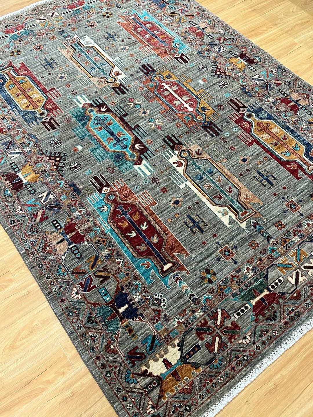 2.65 x 1.72 M Afghan Super Chobi Rug - Image 3