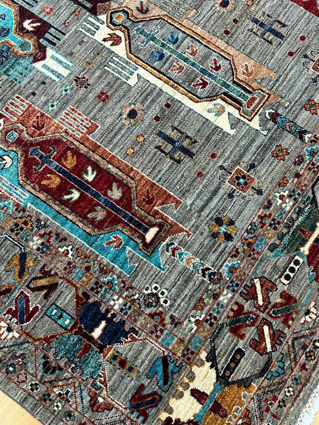 2.65 x 1.72 M Afghan Super Chobi Rug - Image 5