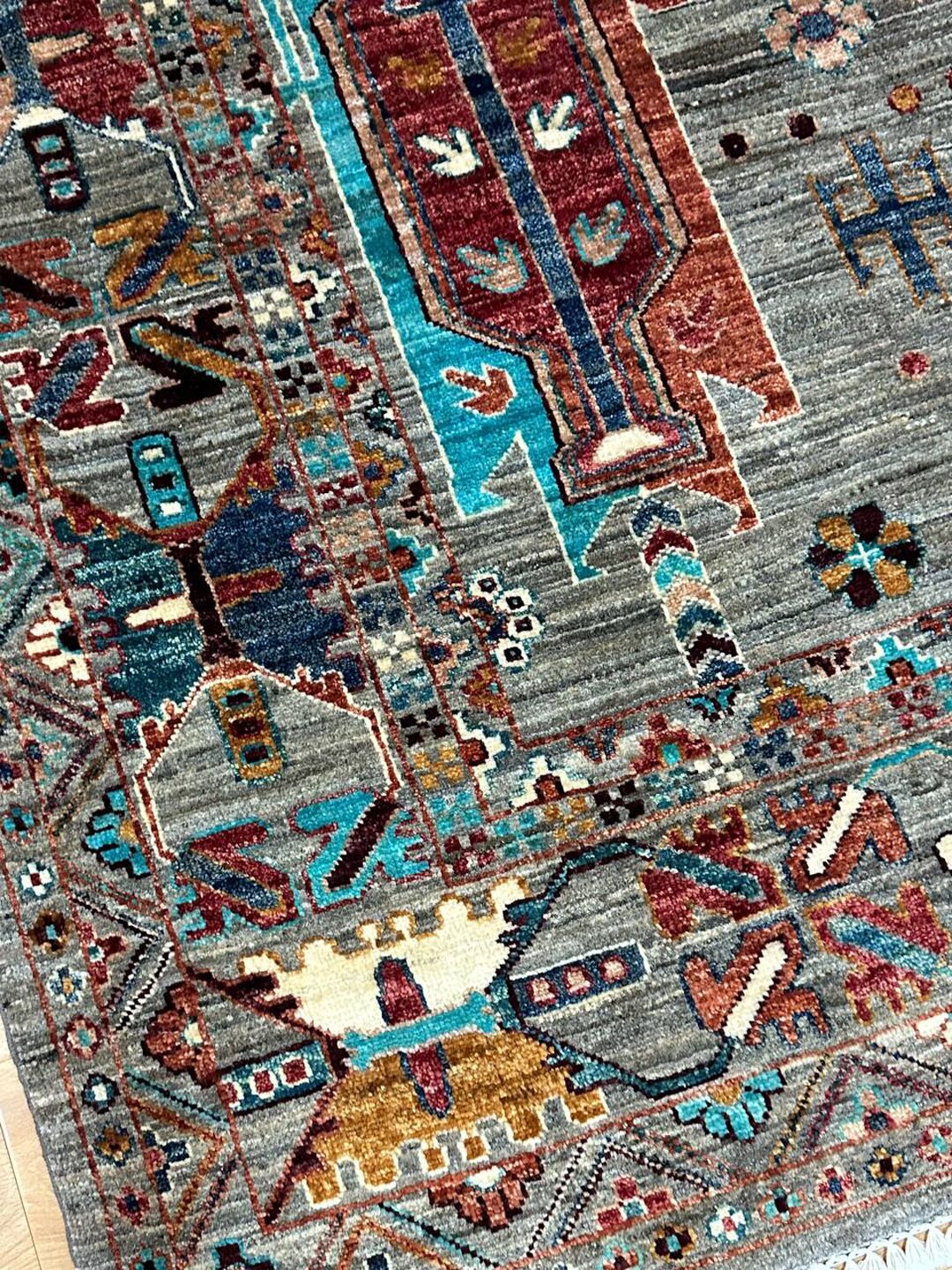 2.65 x 1.72 M Afghan Super Chobi Rug - Image 7