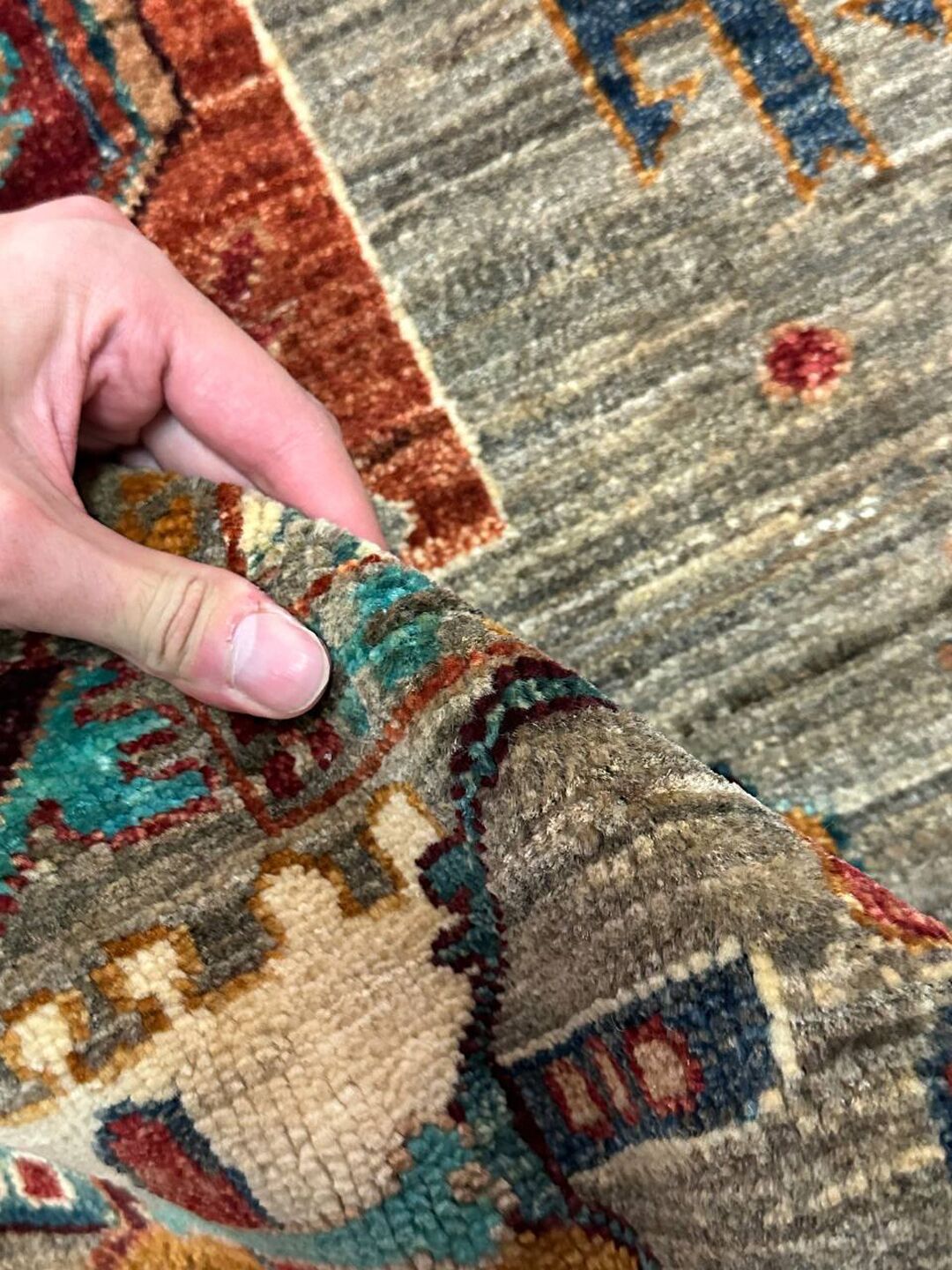 2.65 x 1.72 M Afghan Super Chobi Rug - Image 8