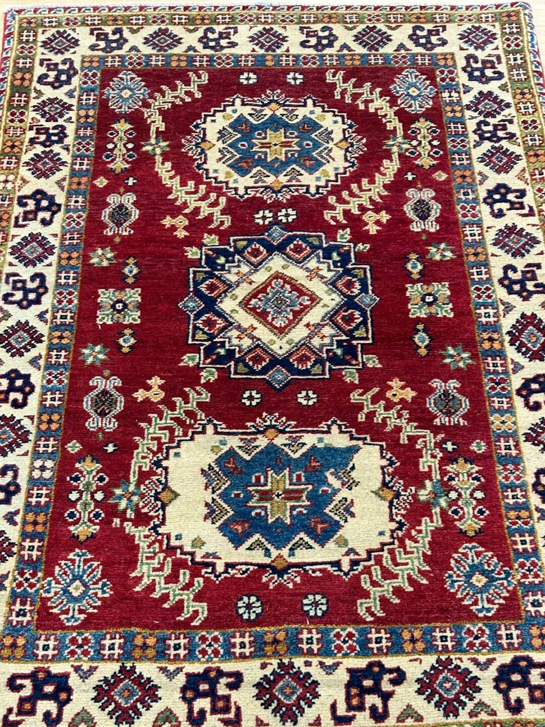 1.5×1 M Afghan Super Kazak Rug