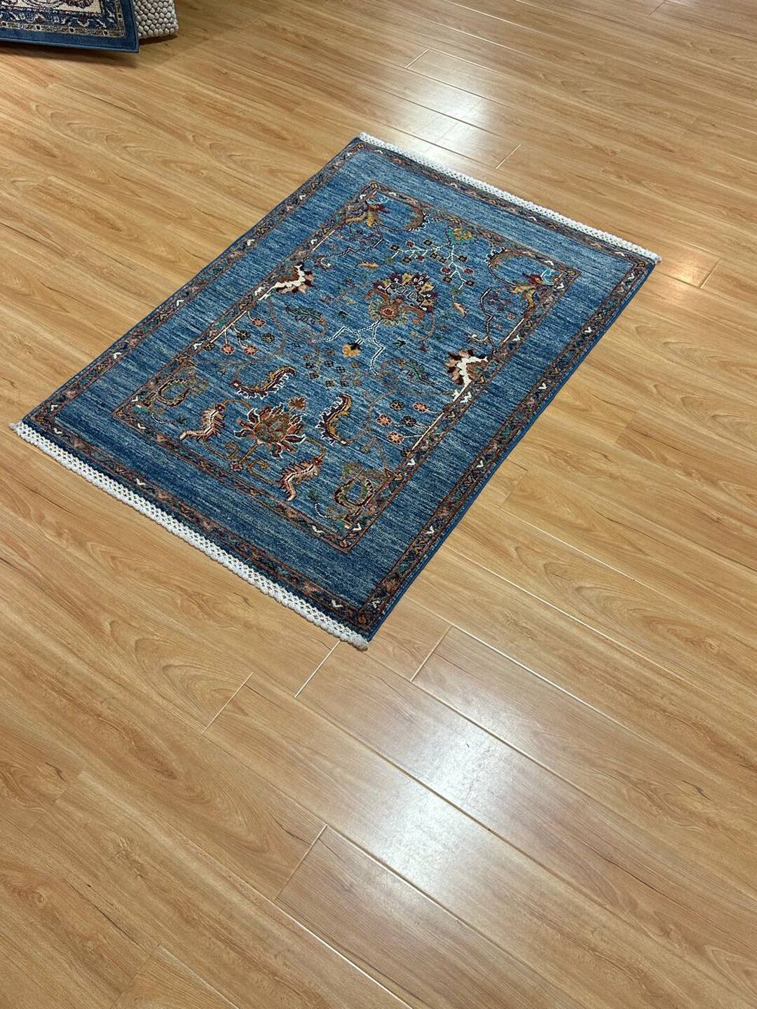 1.2 x 0.88 M Afghan Super Chobi Rug - Image 9
