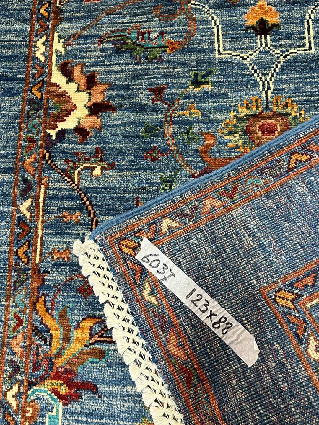 1.2 x 0.88 M Afghan Super Chobi Rug - Image 11
