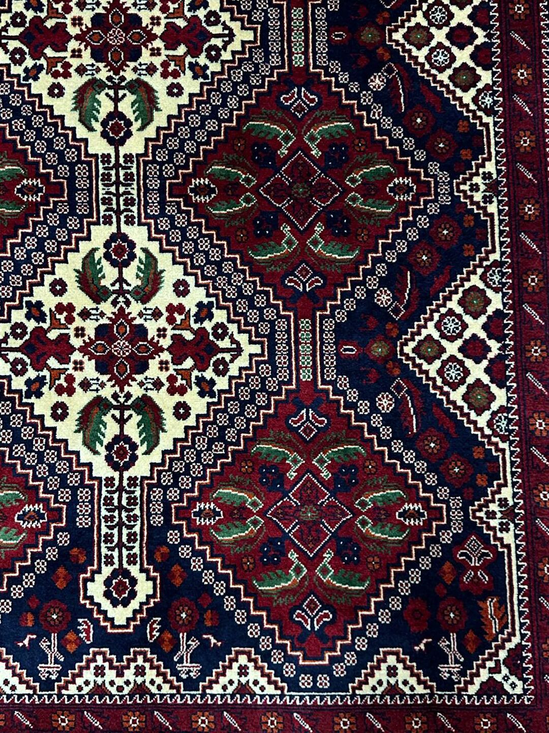 3x2 M Fine Afghan Beljick Rug - Image 5