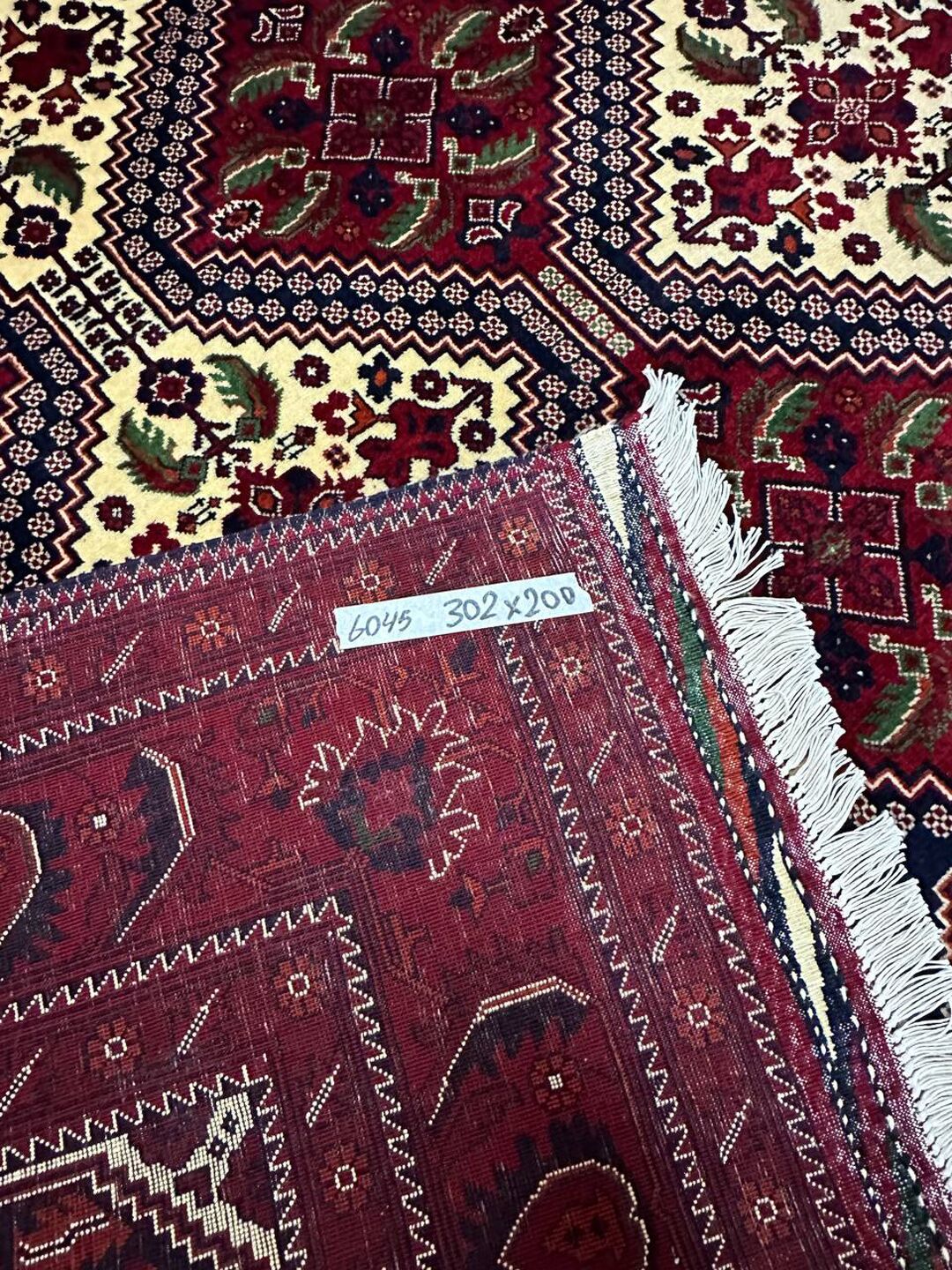 3x2 M Fine Afghan Beljick Rug - Image 12