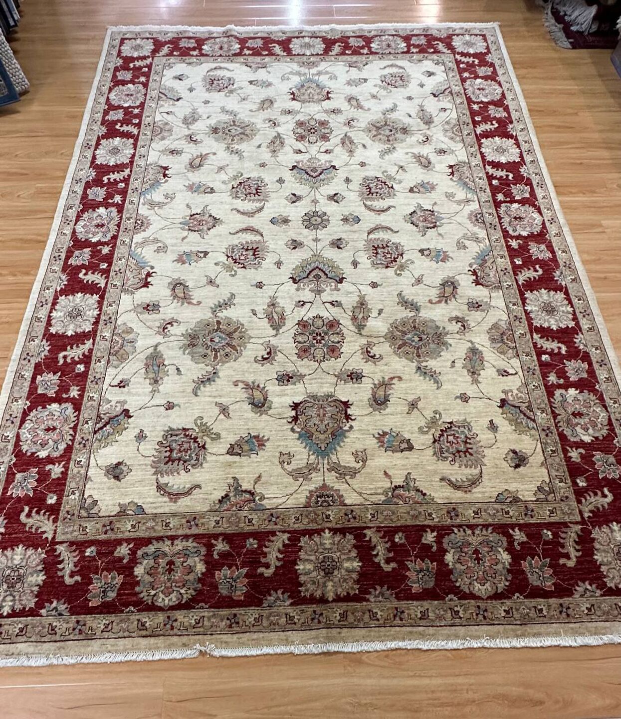3.1 x 2.1 M Afghan Super Chobi Rug - Image 2