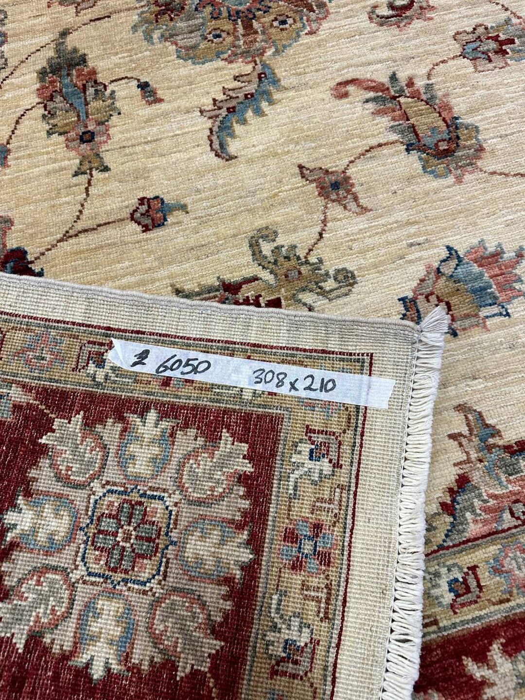 3.1 x 2.1 M Afghan Super Chobi Rug - Image 11