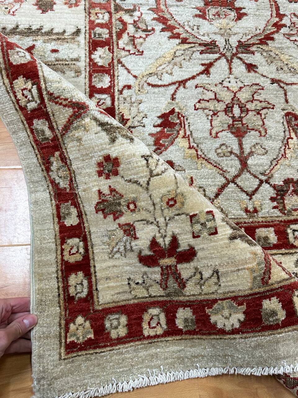 3.6 x 2.7 M Afghan Super Chobi Rug - Image 7