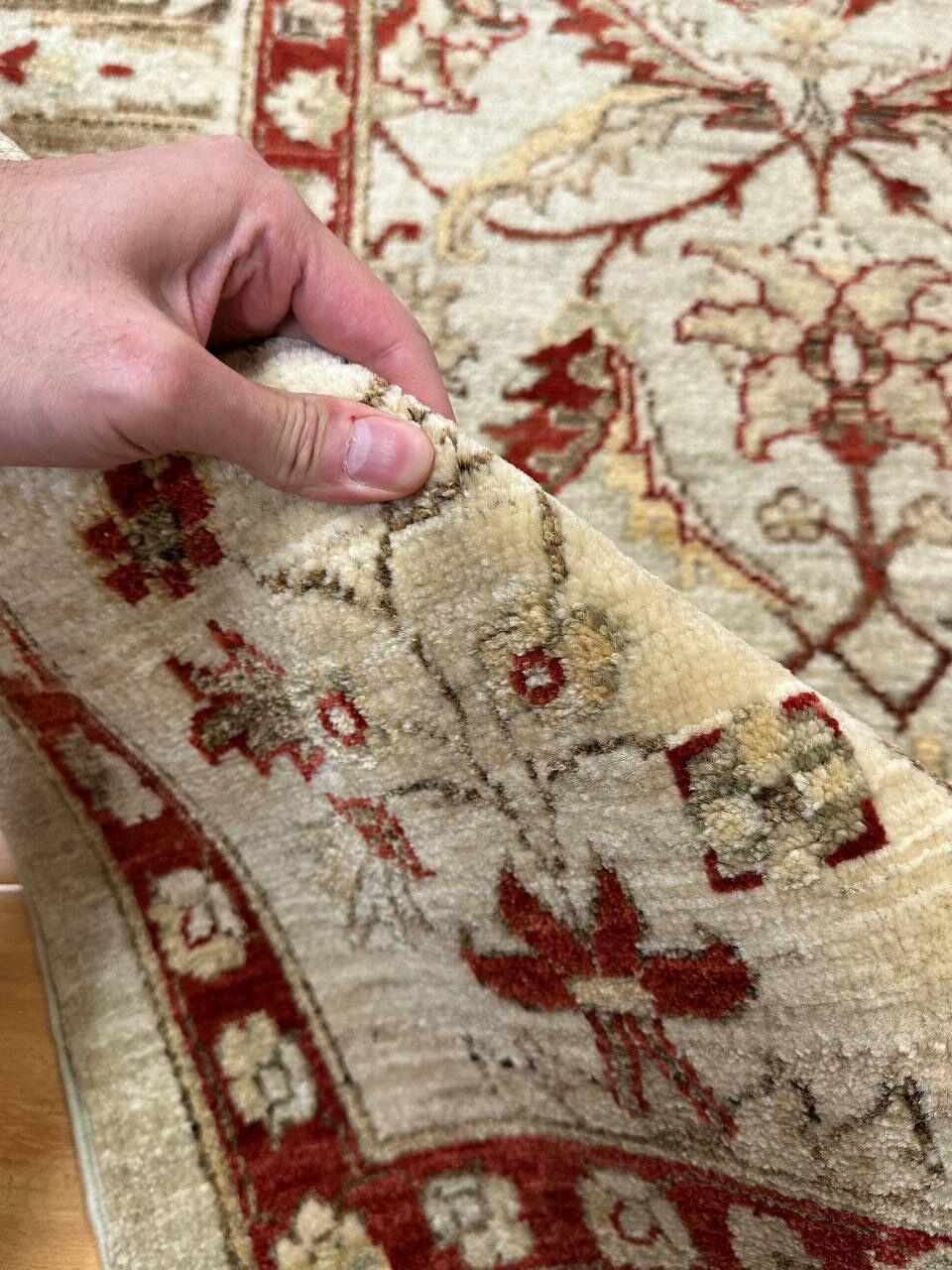 3.6 x 2.7 M Afghan Super Chobi Rug - Image 10