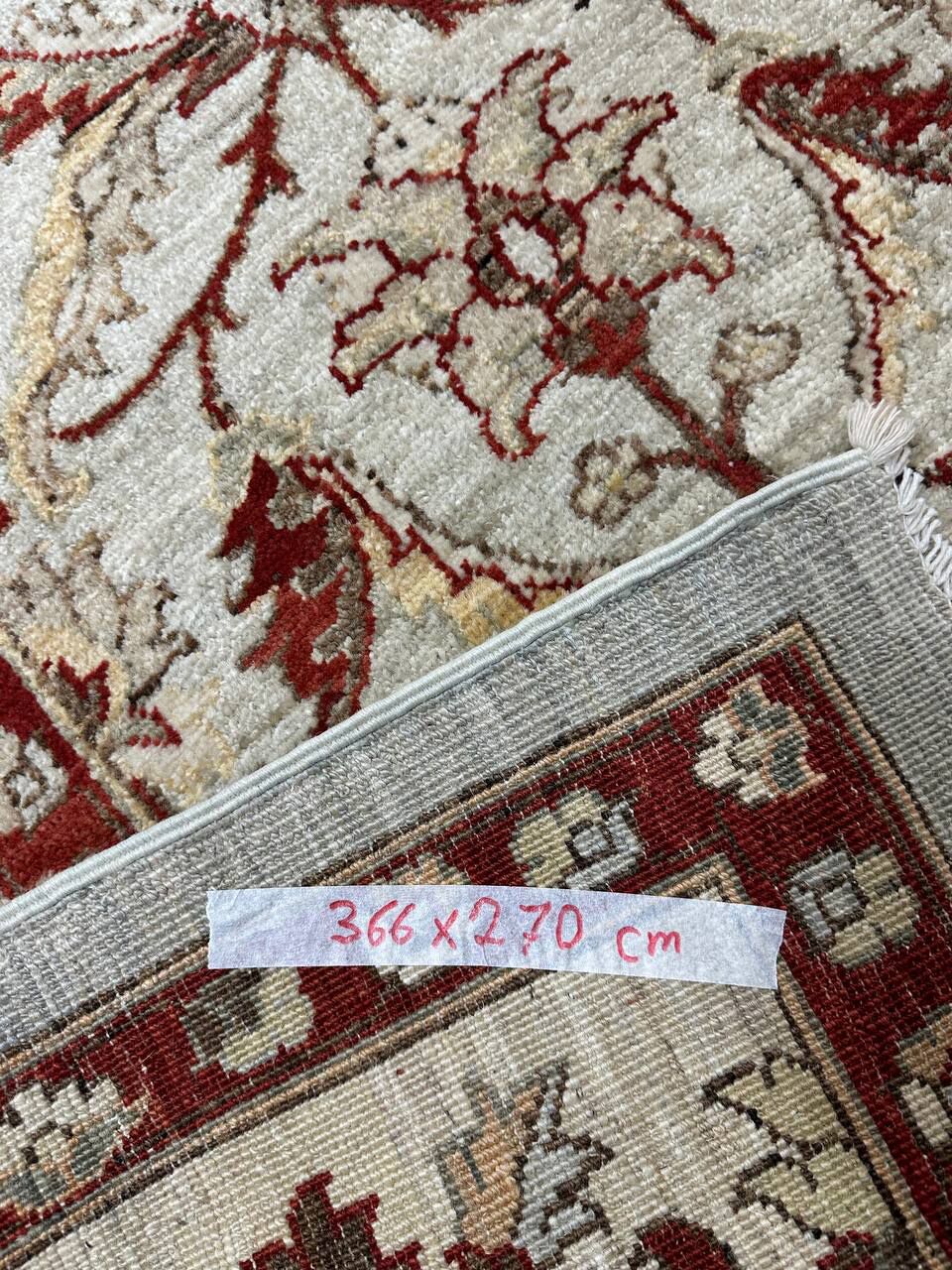 3.6 x 2.7 M Afghan Super Chobi Rug - Image 11
