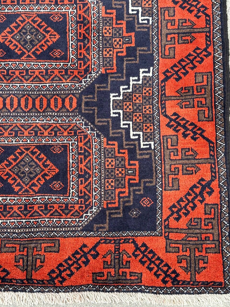 1.5x1M Persian Balouchi Nomadic Rug - Image 3