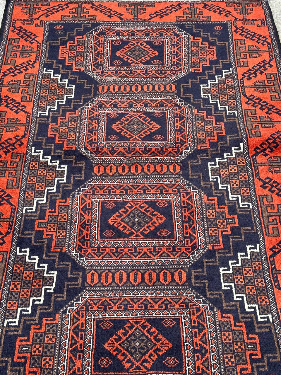 1.5x1M Persian Balouchi Nomadic Rug