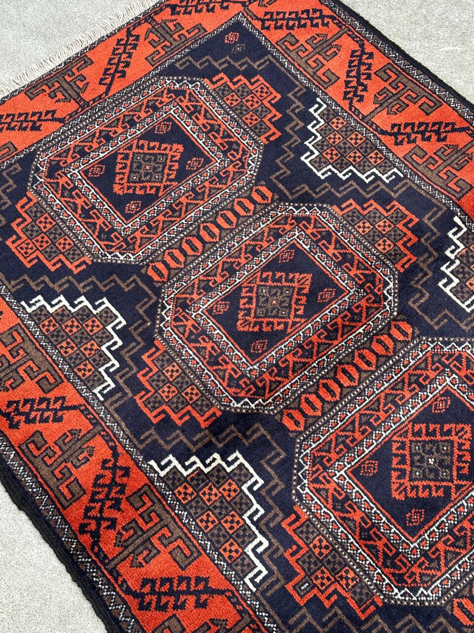 1.5x1M Persian Balouchi Nomadic Rug - Image 5