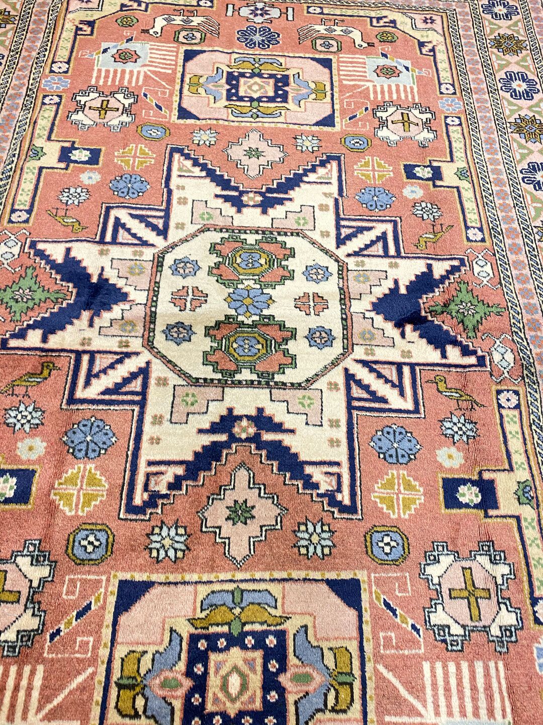 2x1.4M Broken Branches Ardebil Persian Rug - Image 7