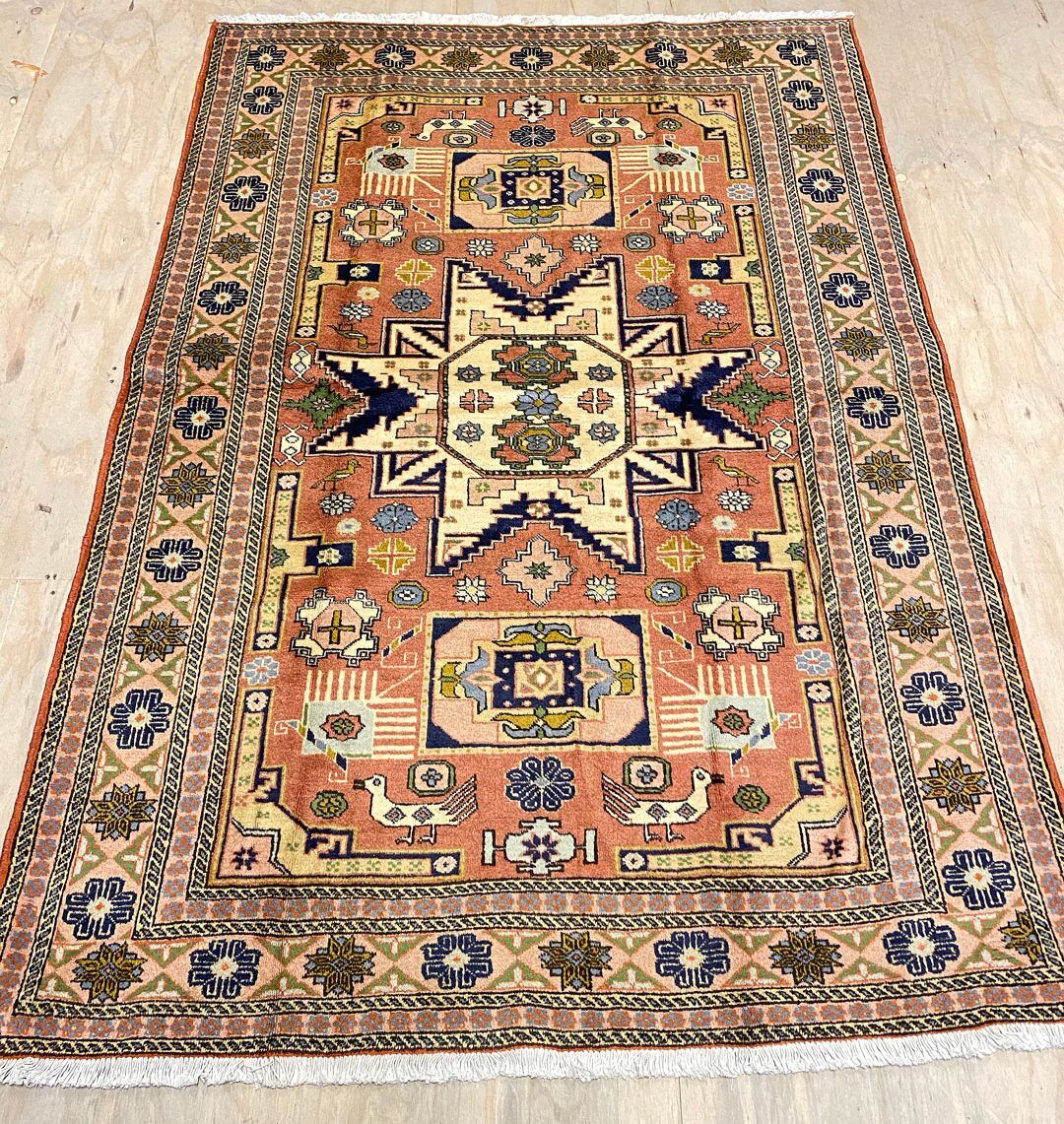 2x1.4M Broken Branches Ardebil Persian Rug - Image 2