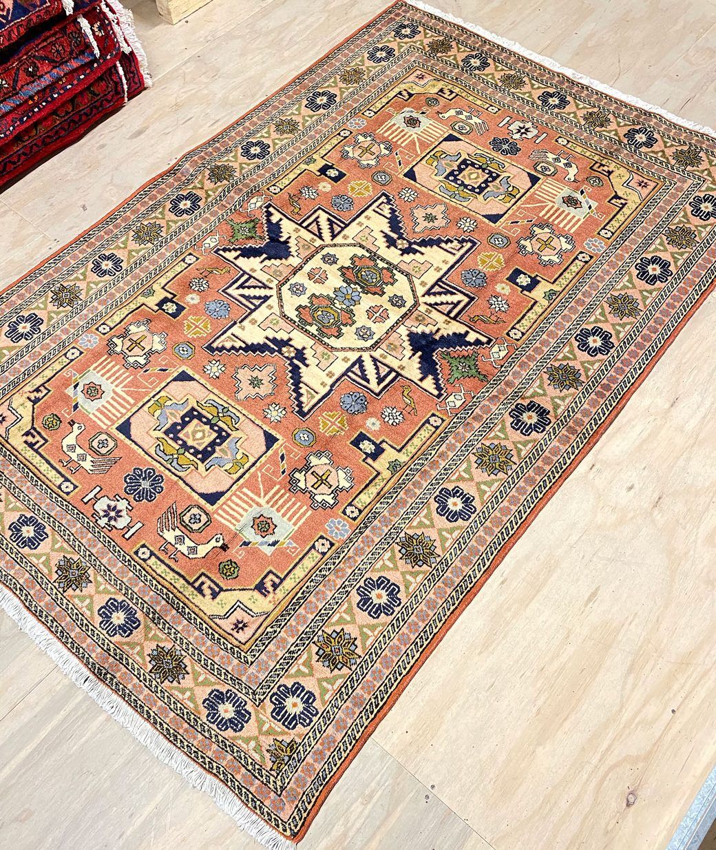 2x1.4M Broken Branches Ardebil Persian Rug - Image 3