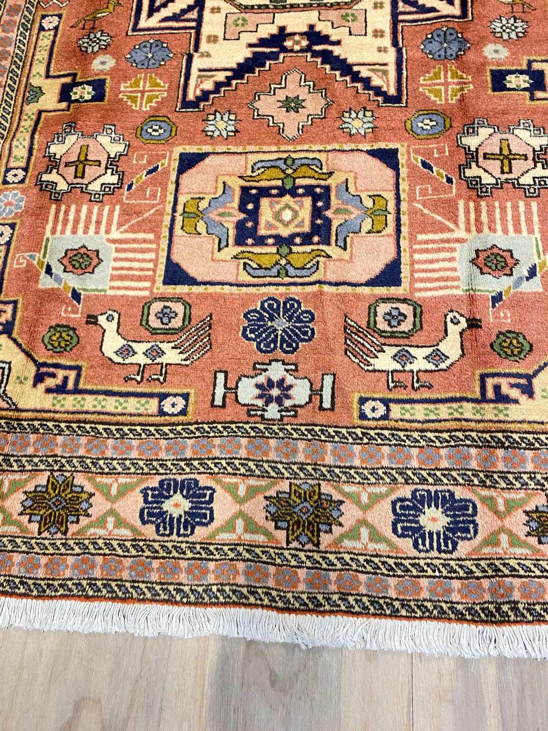 2x1.4M Broken Branches Ardebil Persian Rug - Image 5