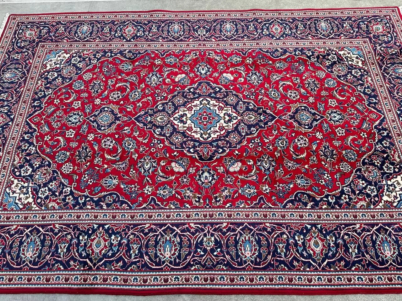 3x2M Royal Traditional Persian Kashan Rug - Image 8