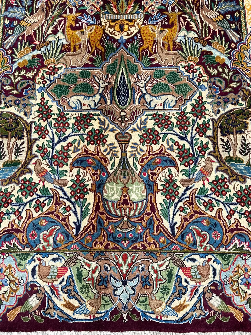 4x3M Pictorial Garden Of Eden Kashmar Rug - Image 5