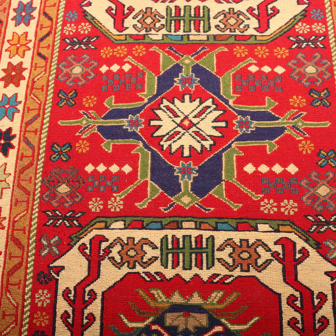 1x0.8M Persian Sumak Kilim Rug - Image 2