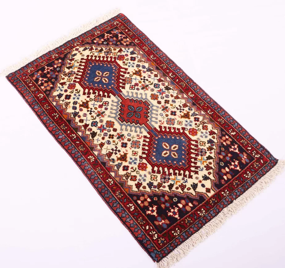 1x0.6M Persian Yalameh Rug - Image 2