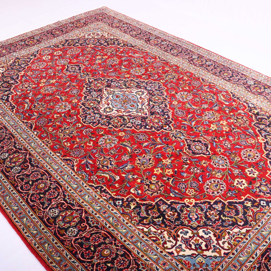 3.3x2.2M Traditional Persian Kashan Rug - Image 3