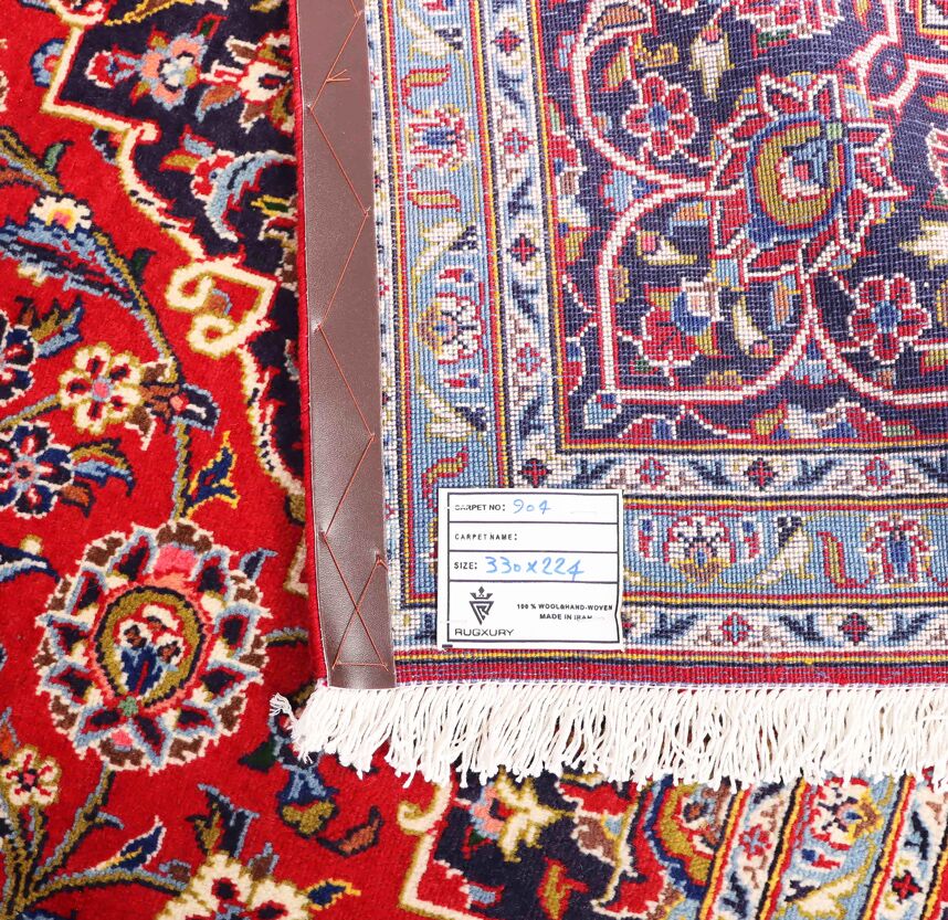 3.3x2.2M Traditional Persian Kashan Rug - Image 7