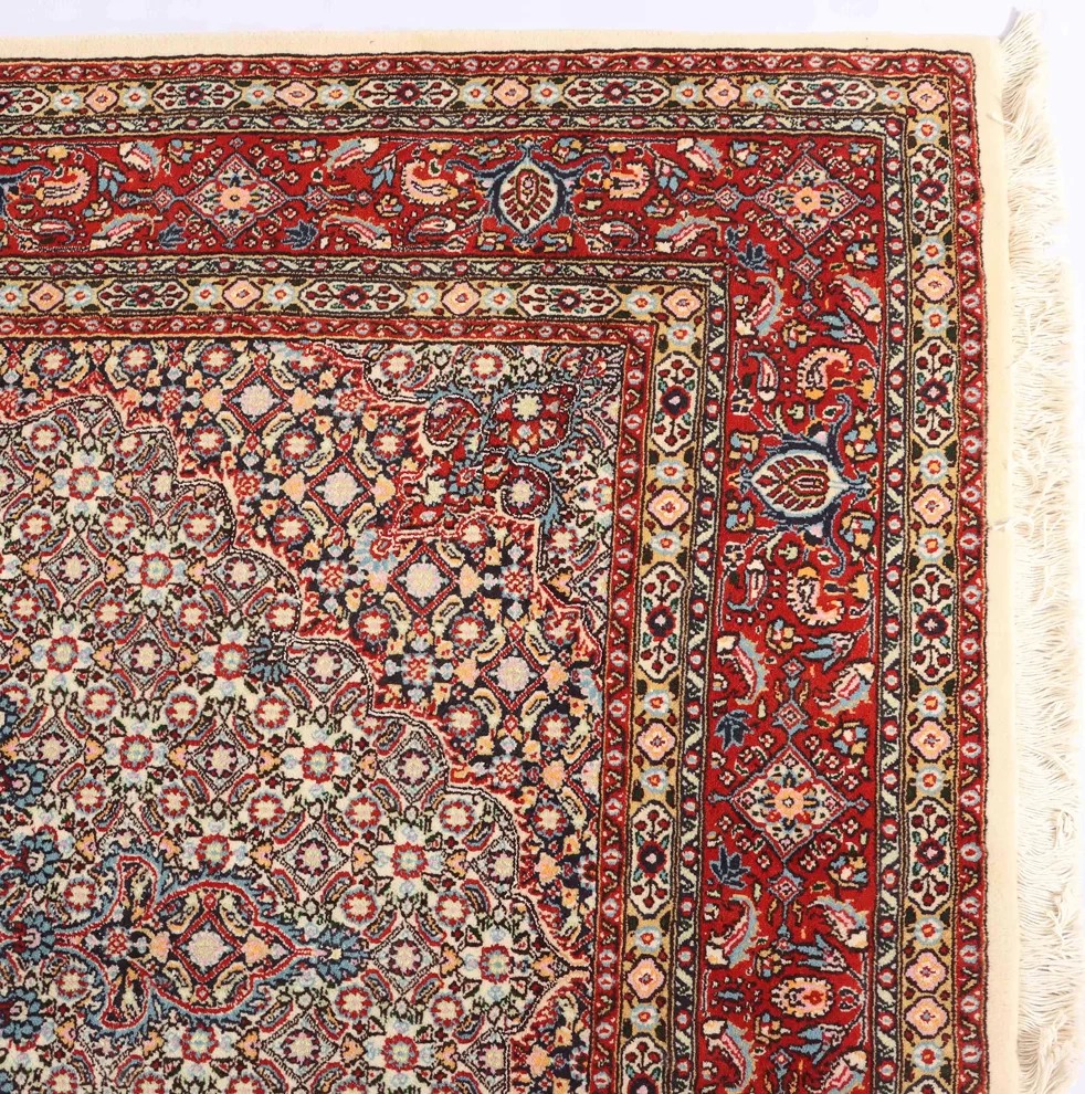 2x1.5M Fine Herati Birjand Persian Rug (Mahi) - Image 5