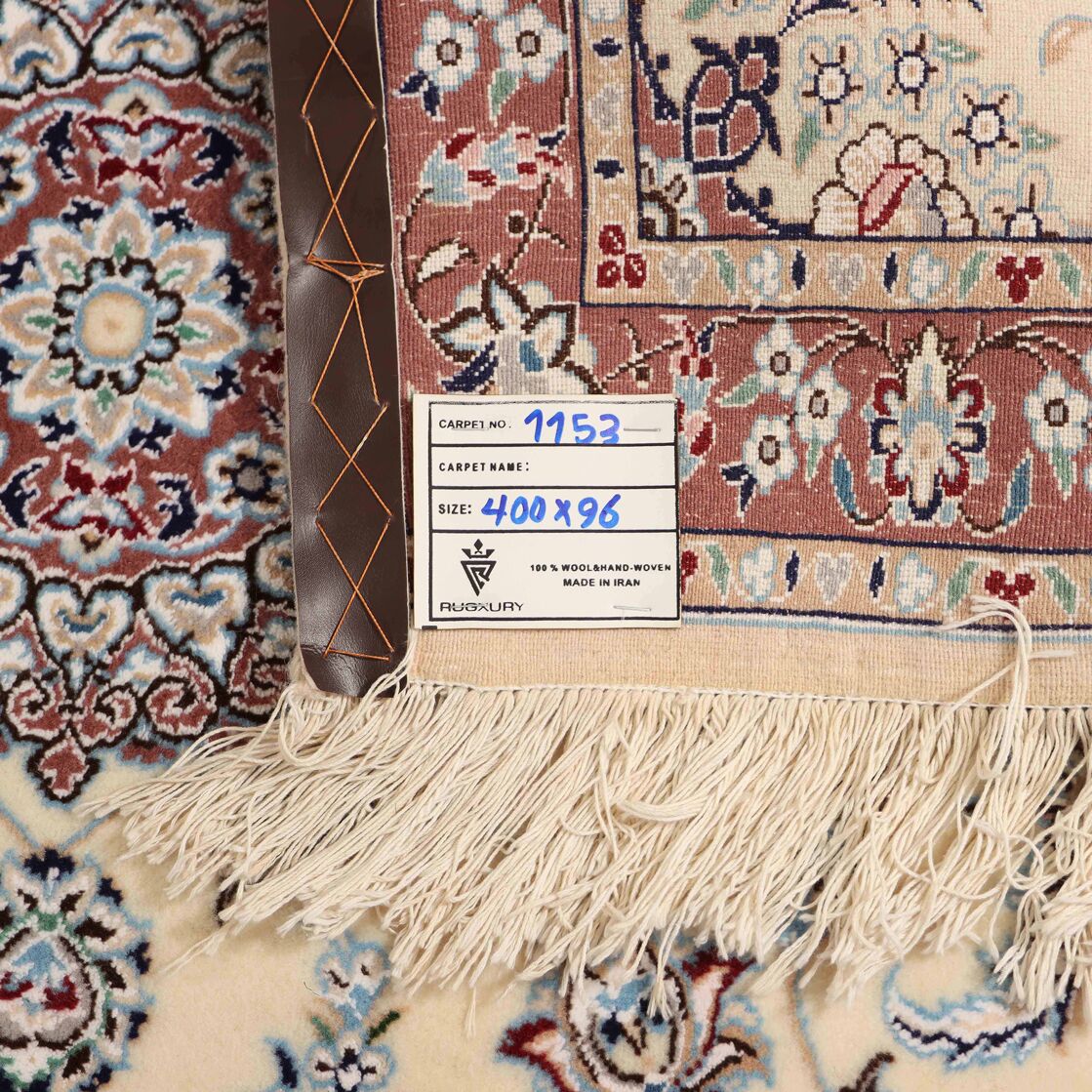 4m Persian Original Nain Hall Runner (6La) - Image 7