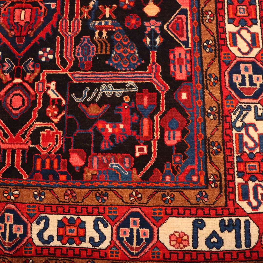 2.8x1.6M Tribal Nahavand Rug - Image 4