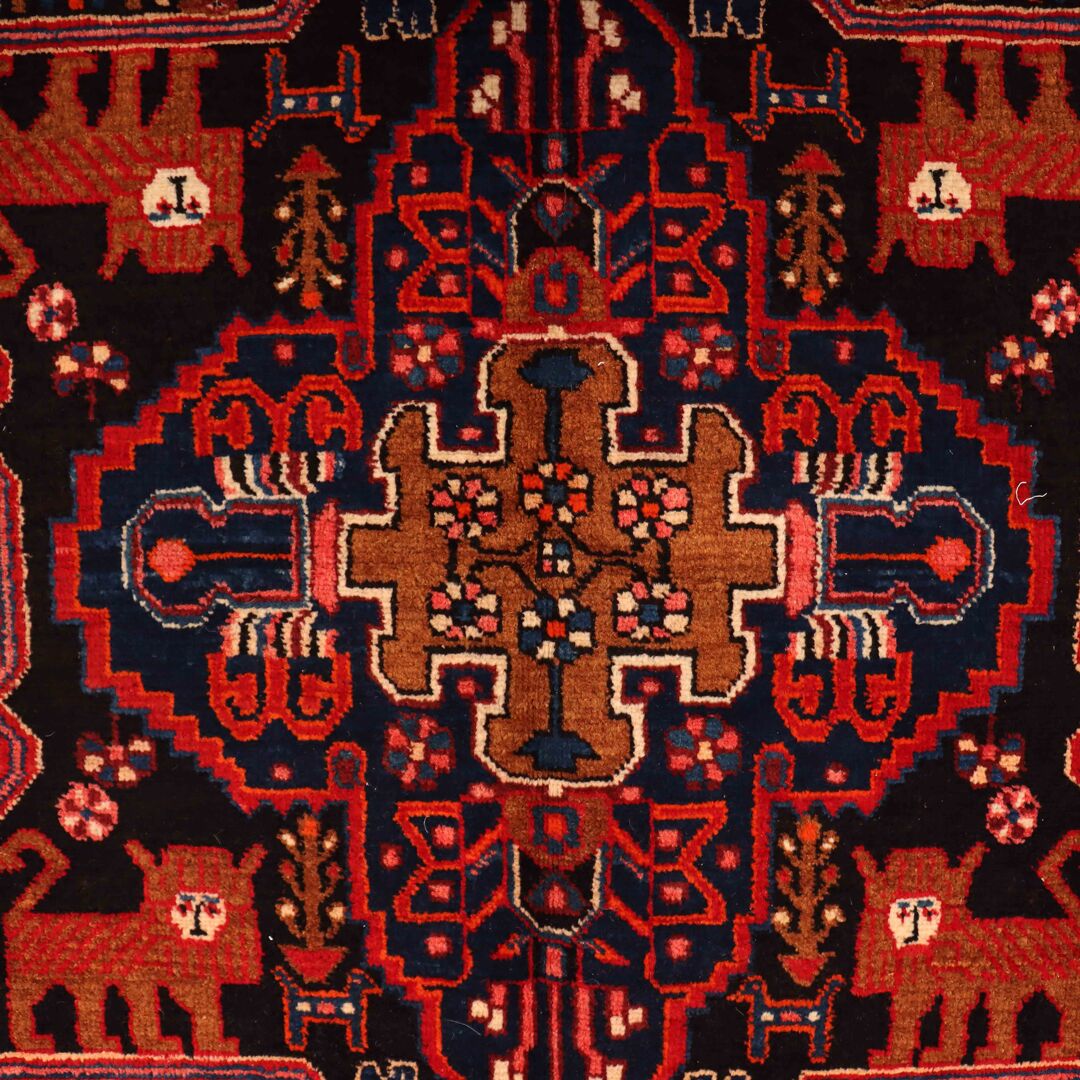 2.8x1.6M Tribal Nahavand Rug - Image 6