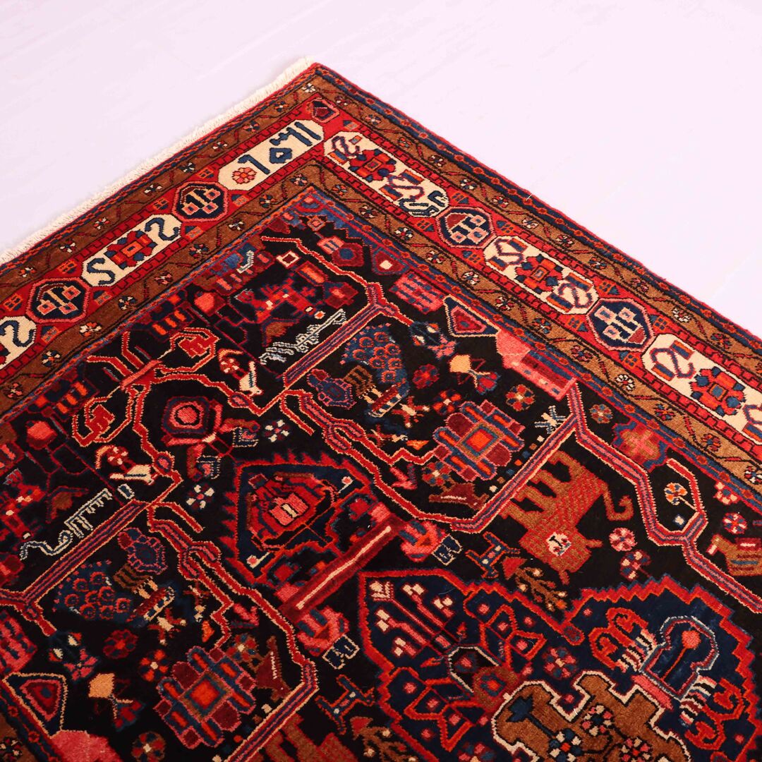 2.8x1.6M Tribal Nahavand Rug - Image 7