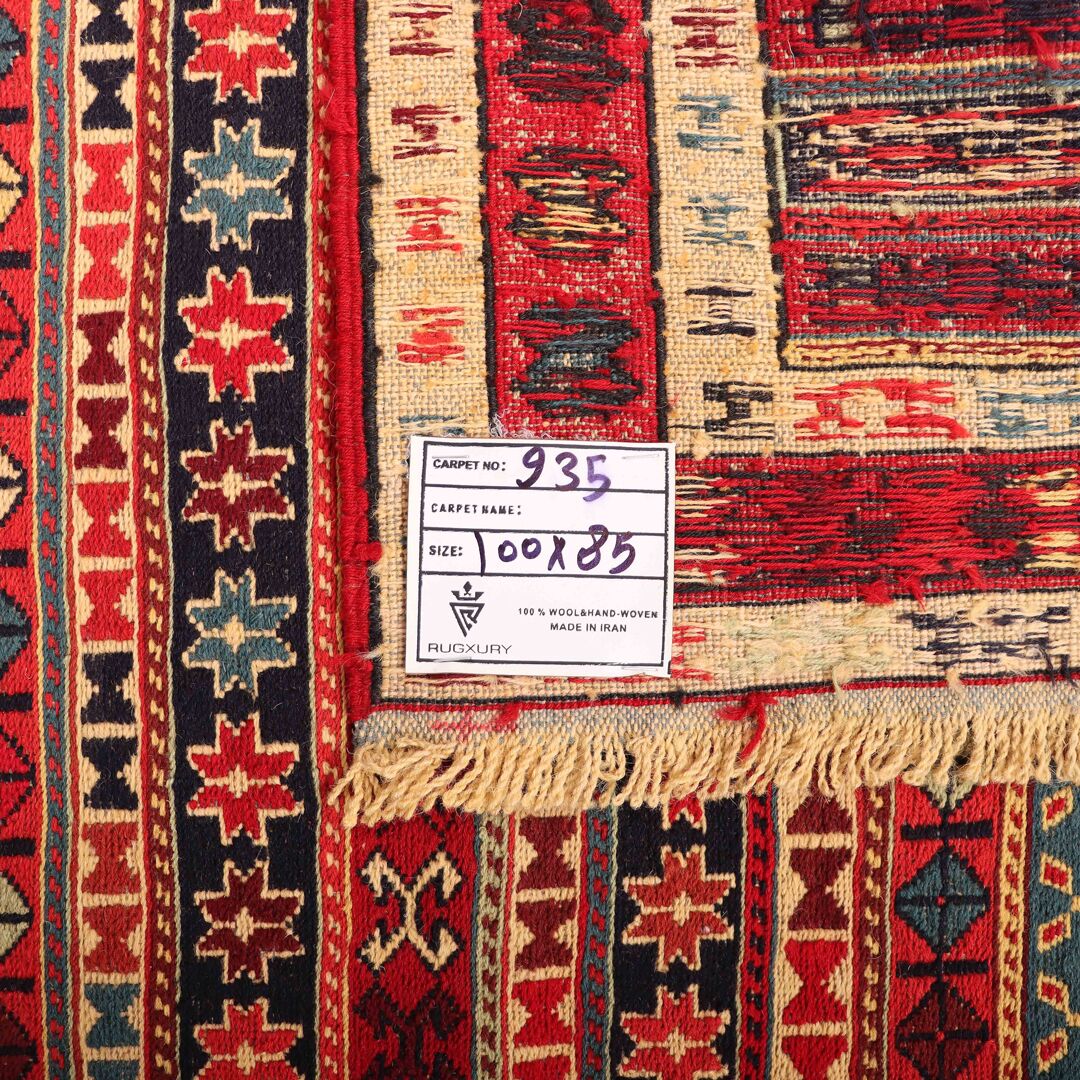 1x0.8M Persian Sumak Kilim Rug - Image 4