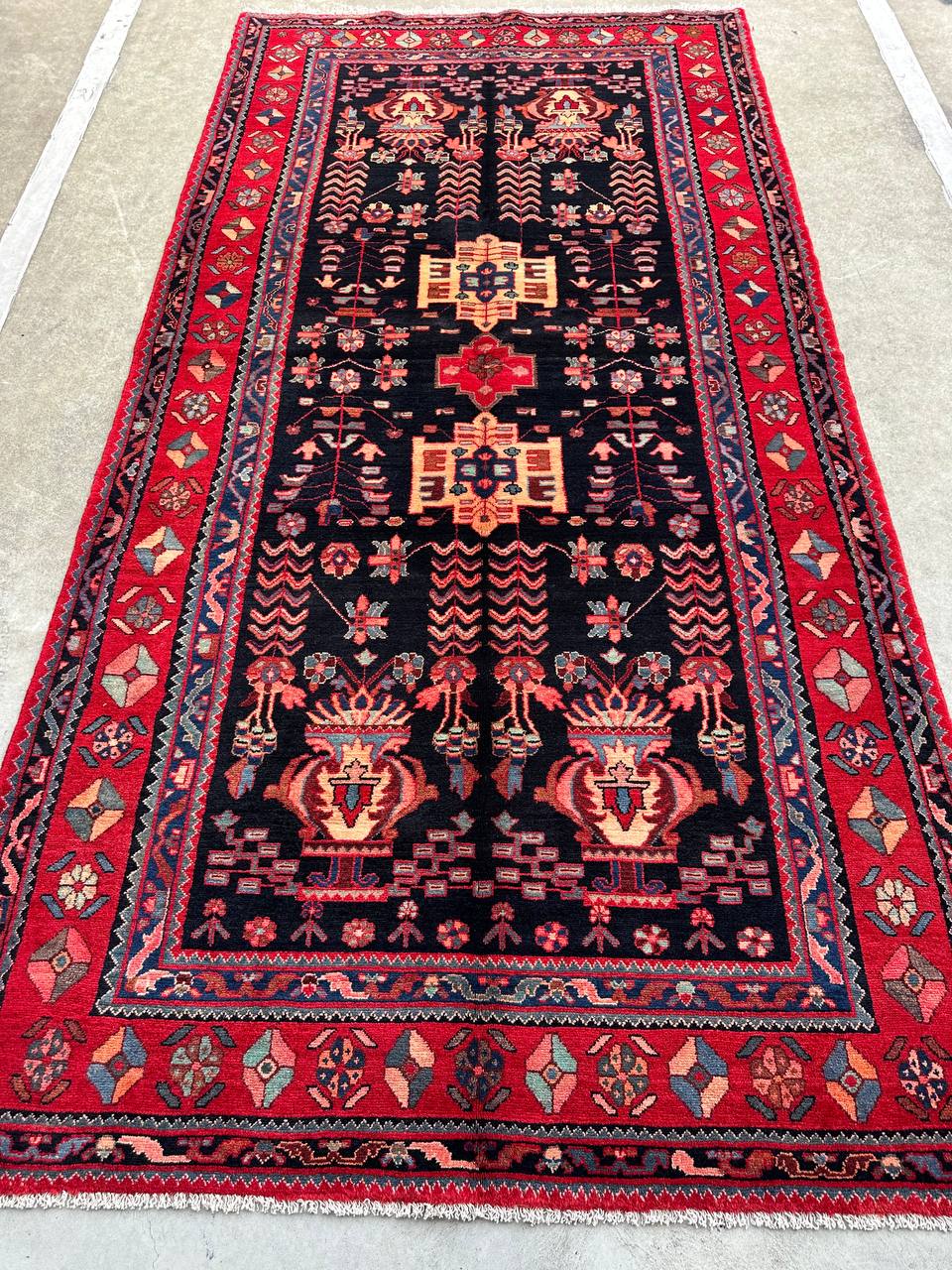 3.2x1.6M Persian Hamedan Rug - Image 10