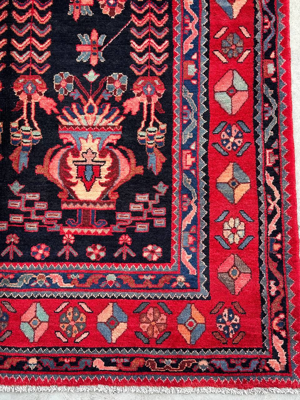 3.2x1.6M Persian Hamedan Rug - Image 11