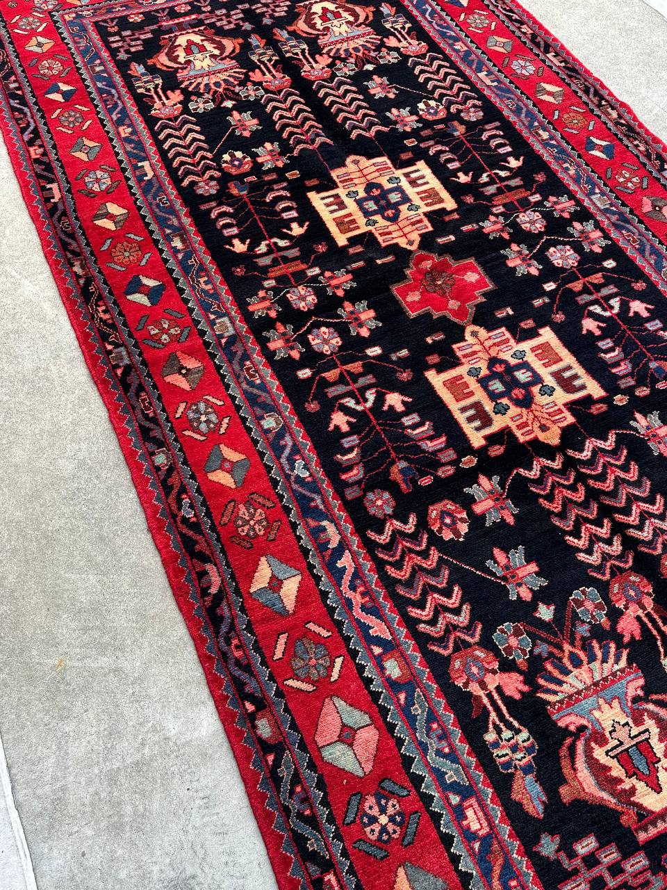 3.2x1.6M Persian Hamedan Rug - Image 6