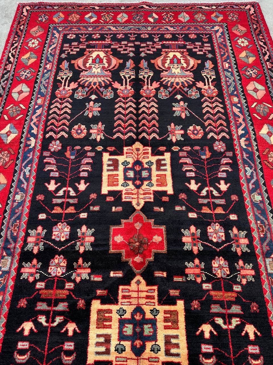 3.2x1.6M Persian Hamedan Rug - Image 9