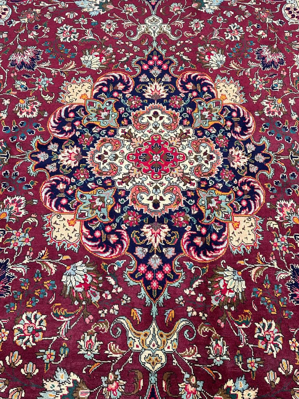 3.7x2.5M Persian Tabriz Rug