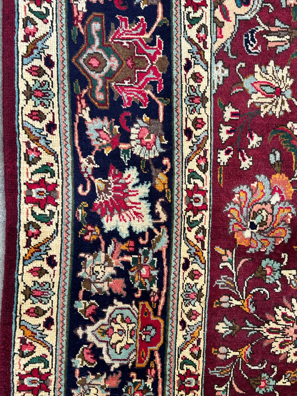3.7x2.5M Persian Tabriz Rug - Image 6