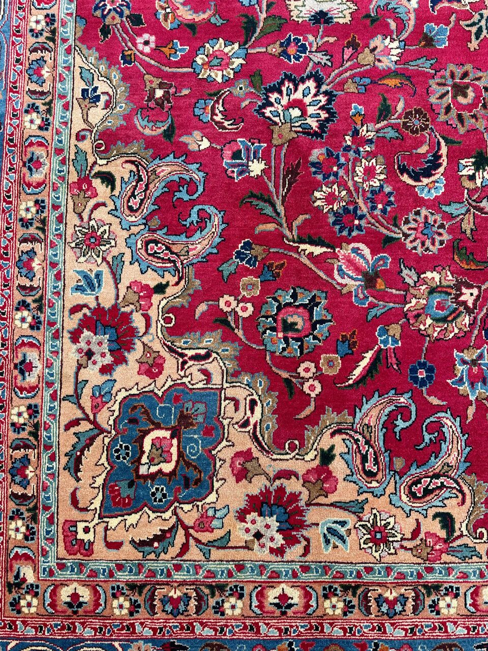 3.3x2.5M Antique Masterpiece Kashmar Persian Rug - Image 6