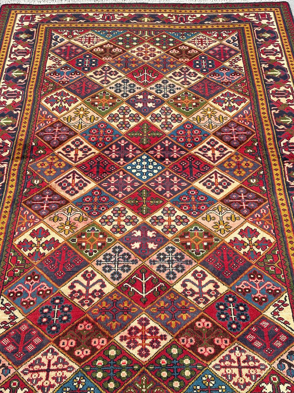 2x1.4M Persian Joshaghan Rug