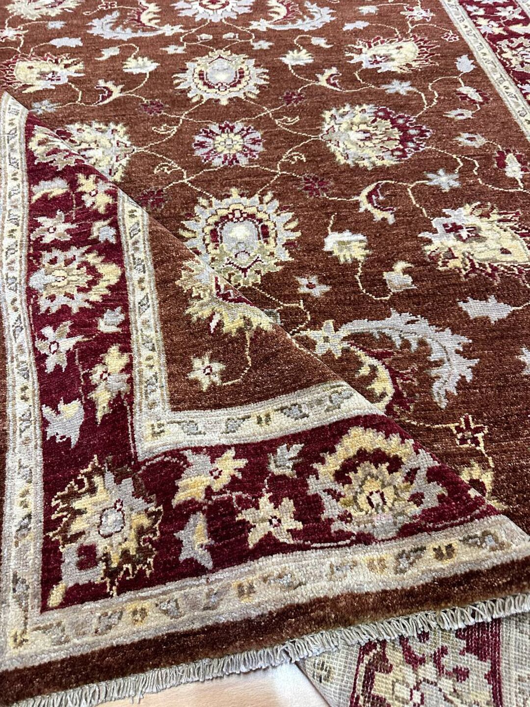 2 x 1.5 M Afghan Super Chobi Rug - Image 6
