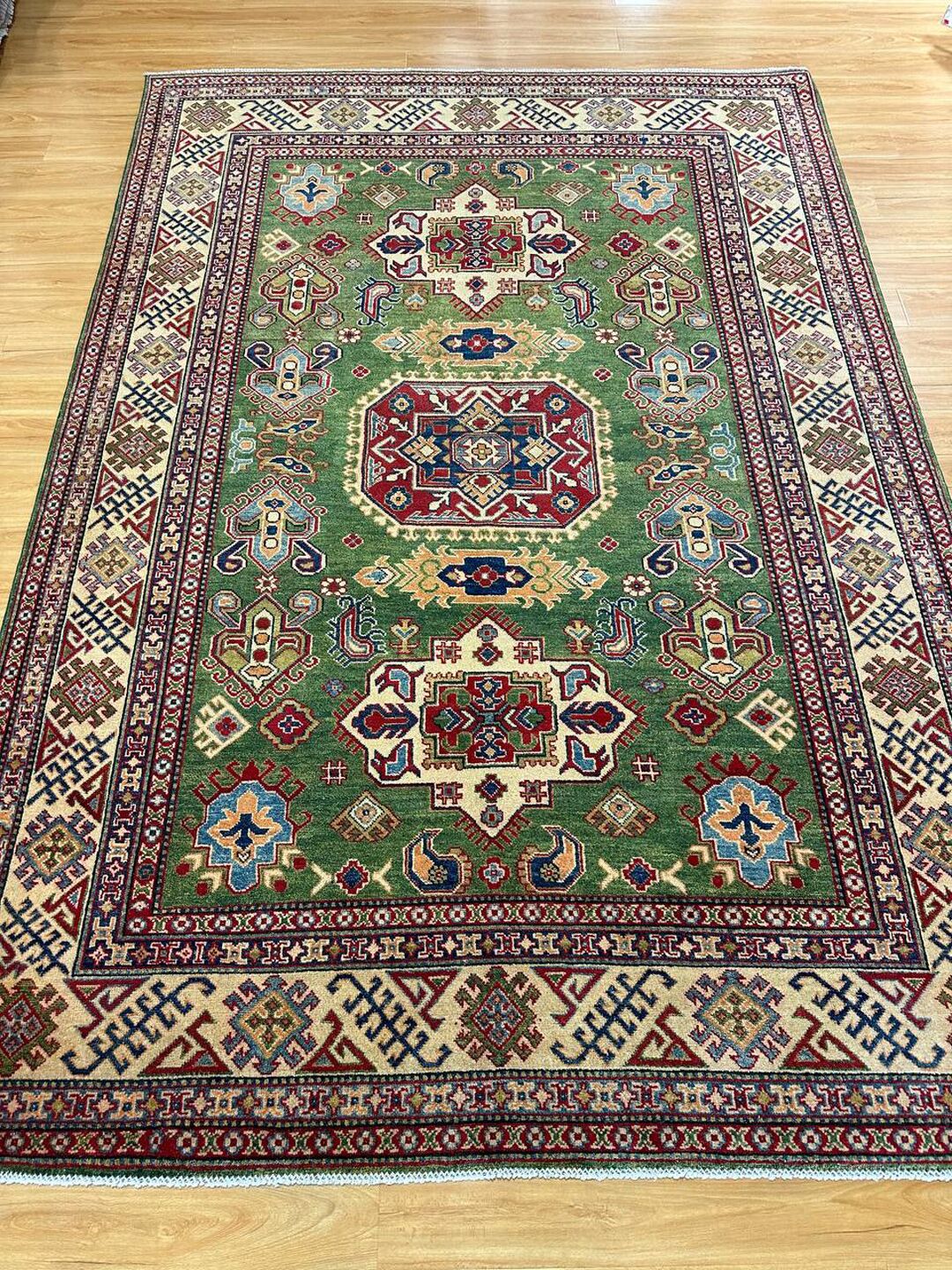 2.9×2 M Afghan Kazak Rug - Image 2