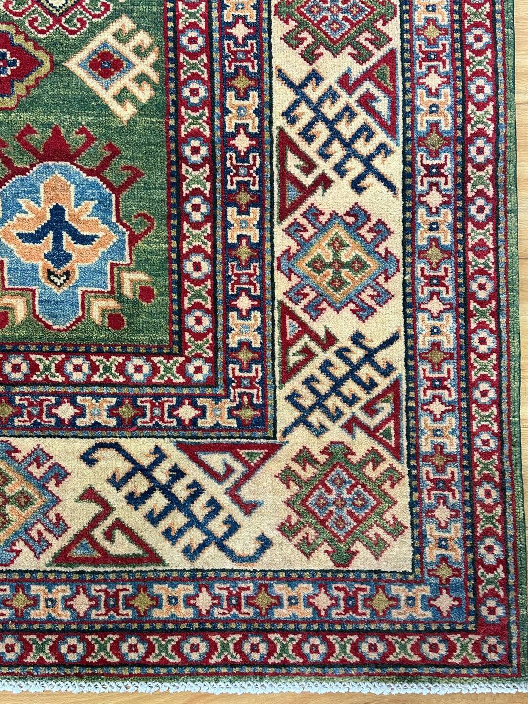 2.9×2 M Afghan Kazak Rug - Image 3