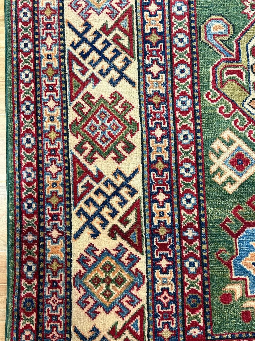2.9×2 M Afghan Kazak Rug - Image 6
