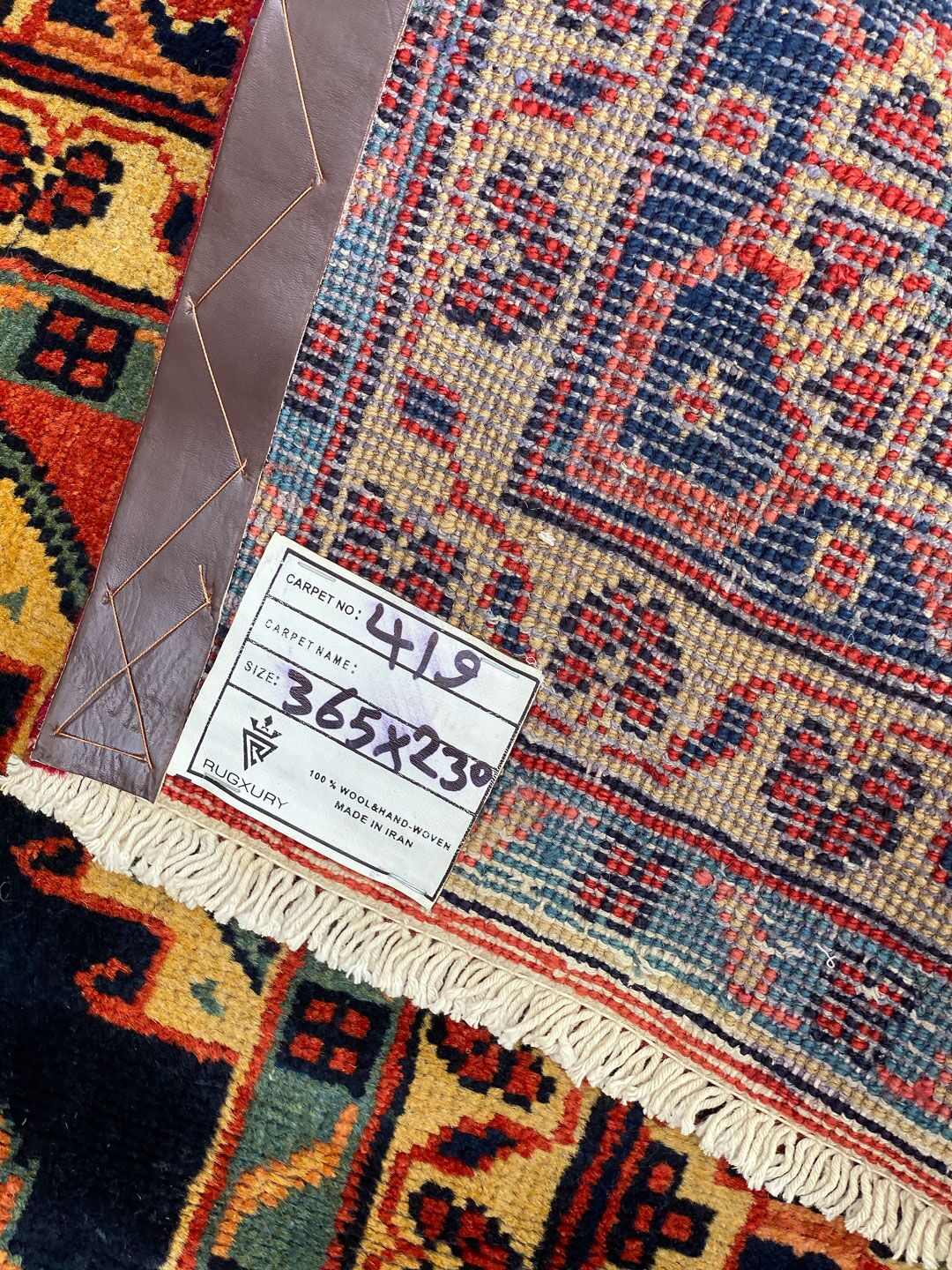 3.6x2.3M Tribal Vis Rug - Image 10